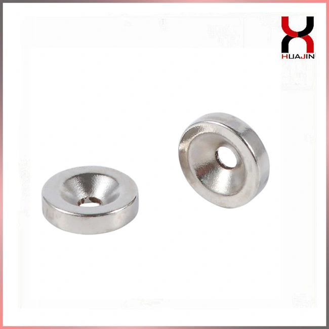 Super Strong Round Countersunk Screw Magnet Permanent Magnet Material with Hole