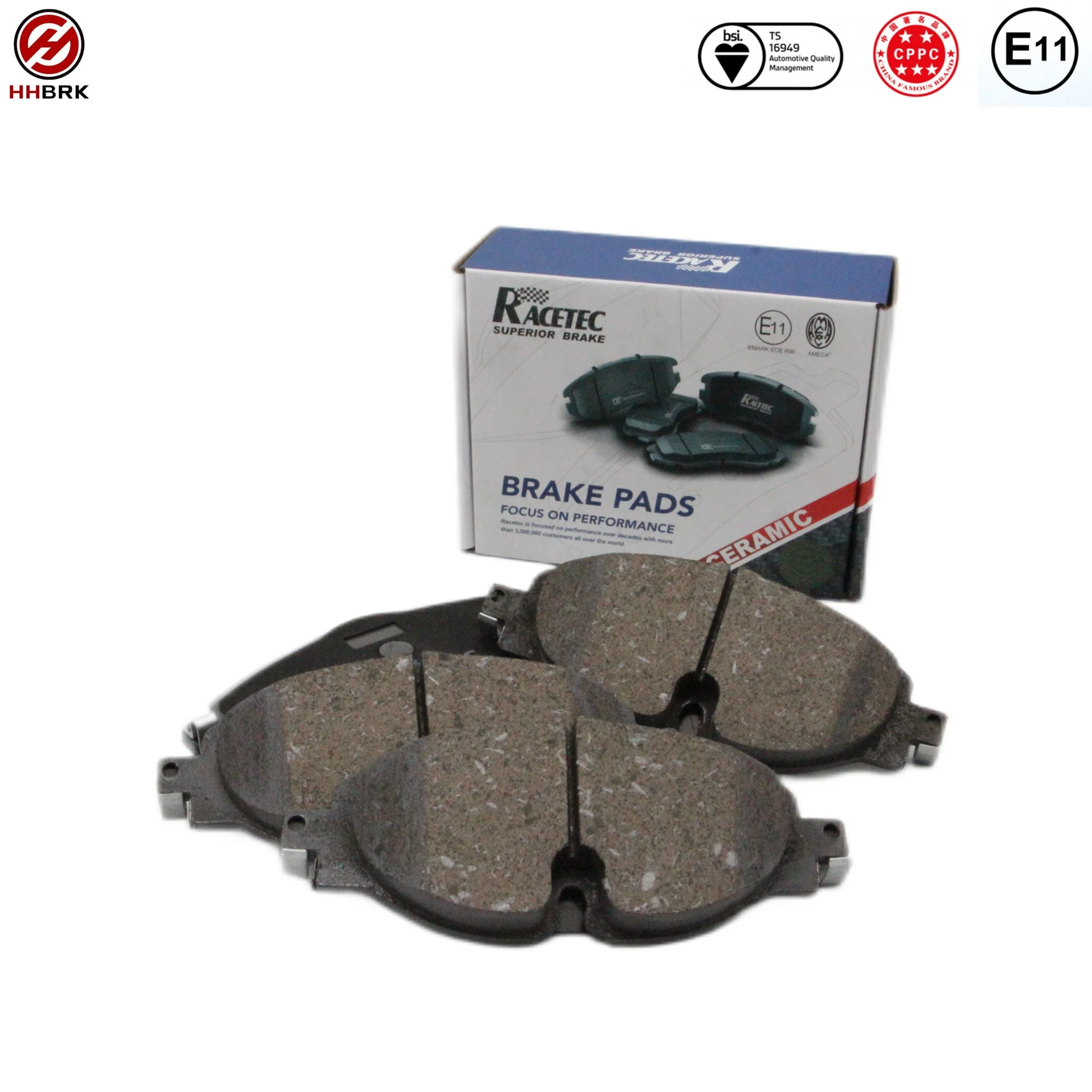 Brake Pad D1760 for Audi A3 Tt Seat Leon Skoda Octavia Superb Rapid VW Golf Passat Lamando Touran