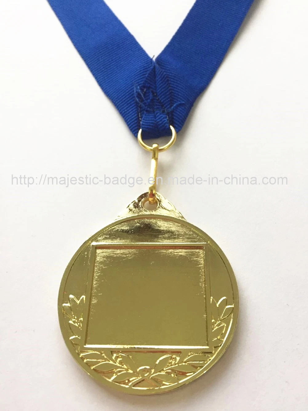 Customized Gold Plating Zinc Die Cast Metal Award Medallion