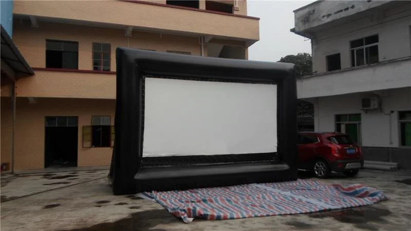 2023 New Outdoor Inflatable Projector Movie Screen with Pump for Home Backyard