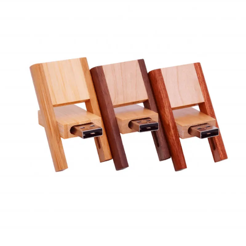 Holz Swivel einzigartiges Design USB-Flash-Laufwerk gleiche Qualität wie Wal-Mart