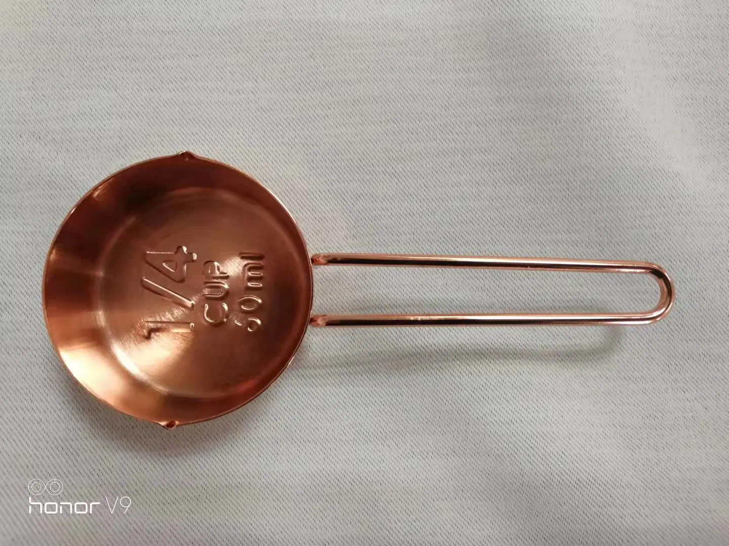 Estilo nórdico 4 piezas Conjunto y juego de 8 piezas de acero inoxidable oro rosa Cacito dosificador y medición de la taza de bicarbonato de conjunto de herramientas Copper-Plated Cacito dosificador cuchara de café