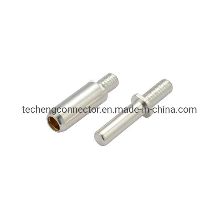 Custom IEC 62196 Silver Plating Brass Pins for Electric Car Charging Equipment Type 2 Plug