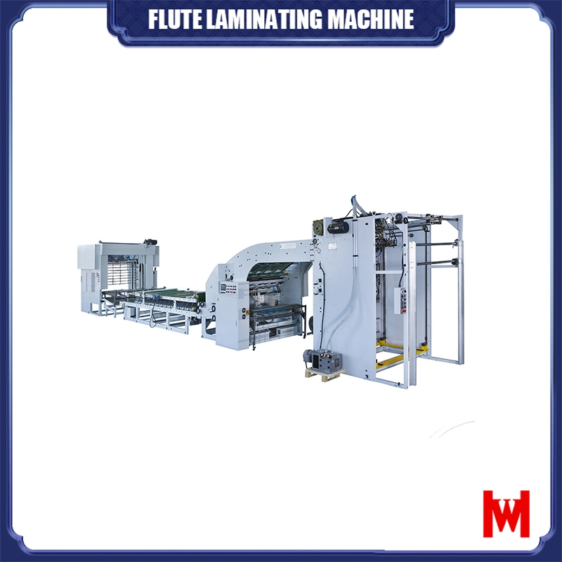 High Tech Factory wettbewerbsfähige automatische Flute Laminiermaschine und sterben Schneidemaschine für Kunststoff und Leder