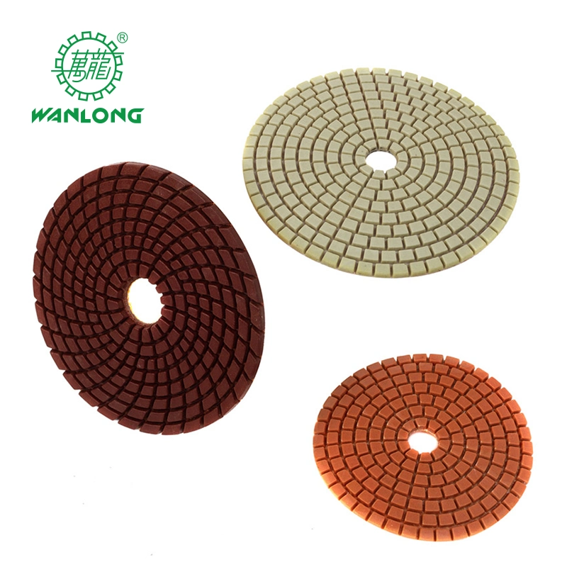 Wet Stone Polishing Pads-Resin Wet/Dry Polishing Pads for Stone Surface