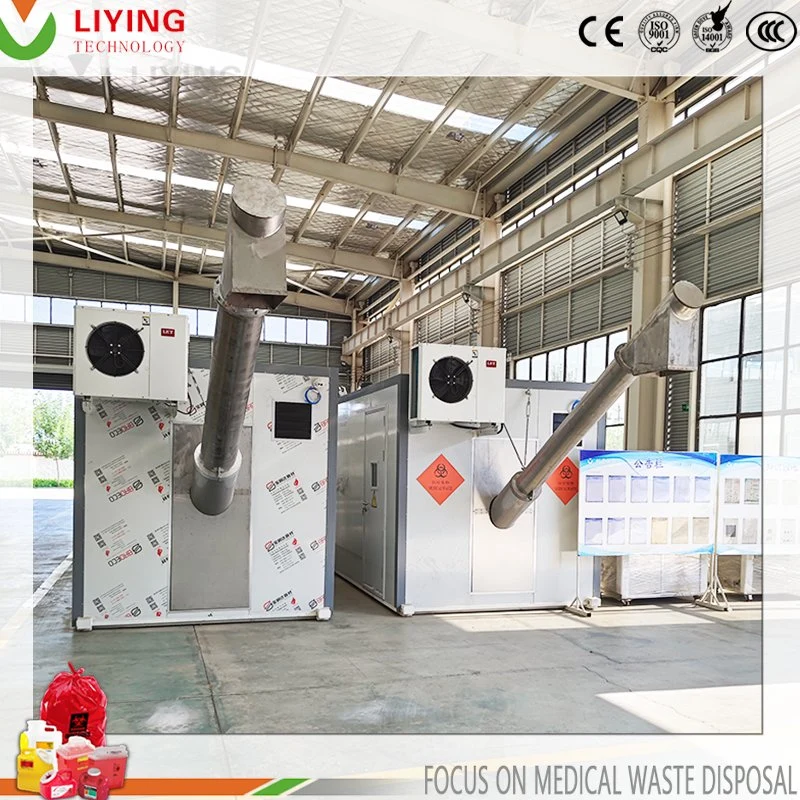 on-Site Efficient Medical Instrument Medical Rubbish Disposal Machine Waste Management System