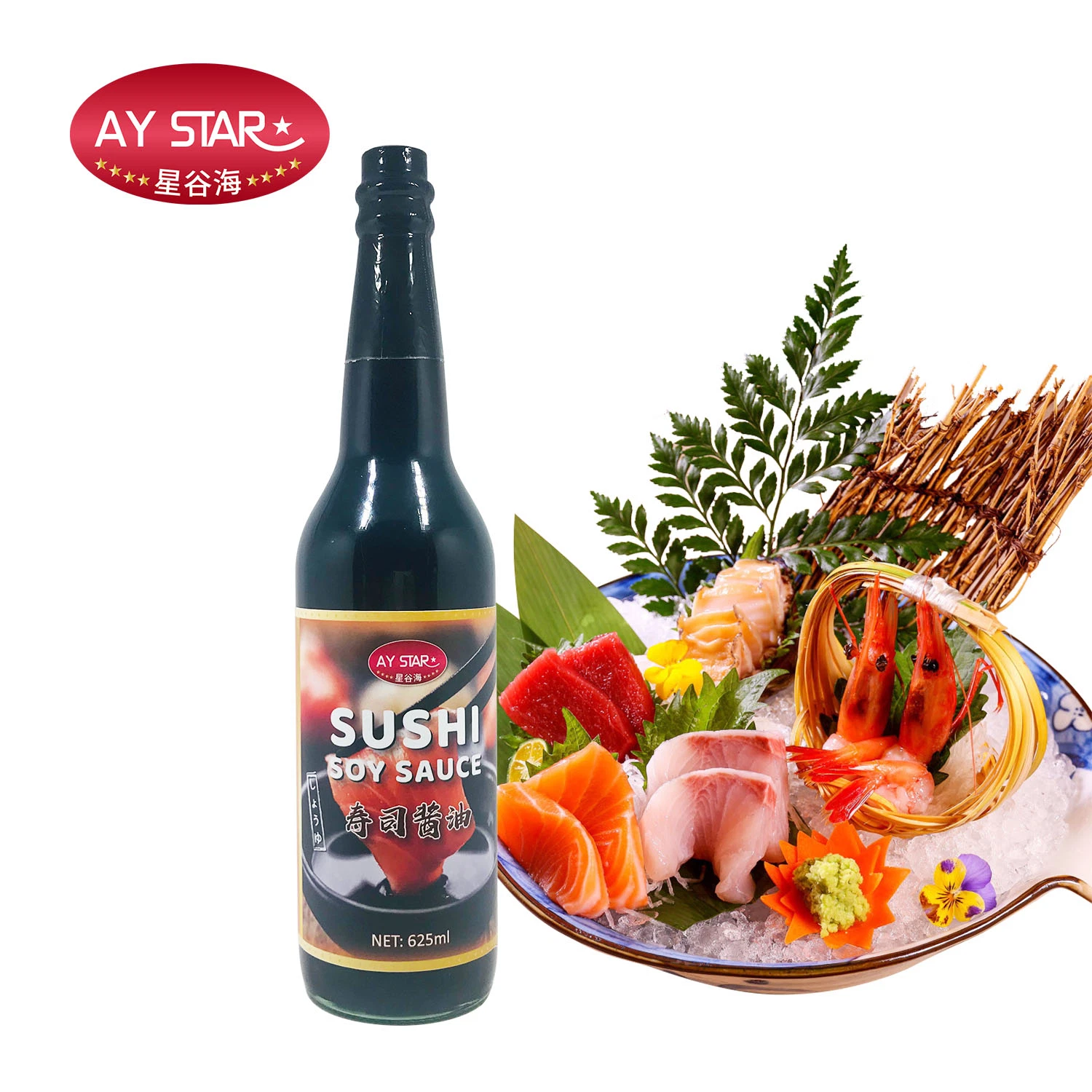 500ml Wholesale/Supplier Price OEM Brand Shoyu Sushi Soy Sauce
