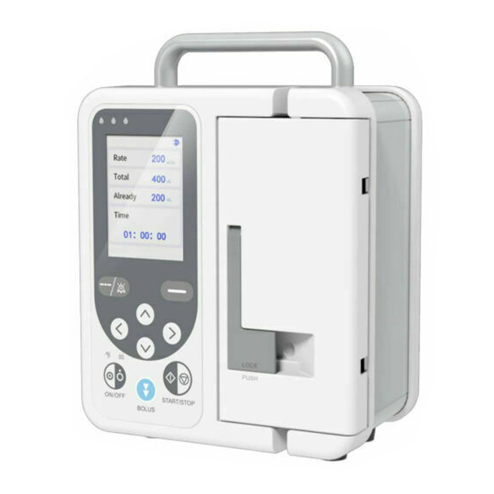 Portable Medical Infusion Pump Volumetric Digital Infusion Pump Device