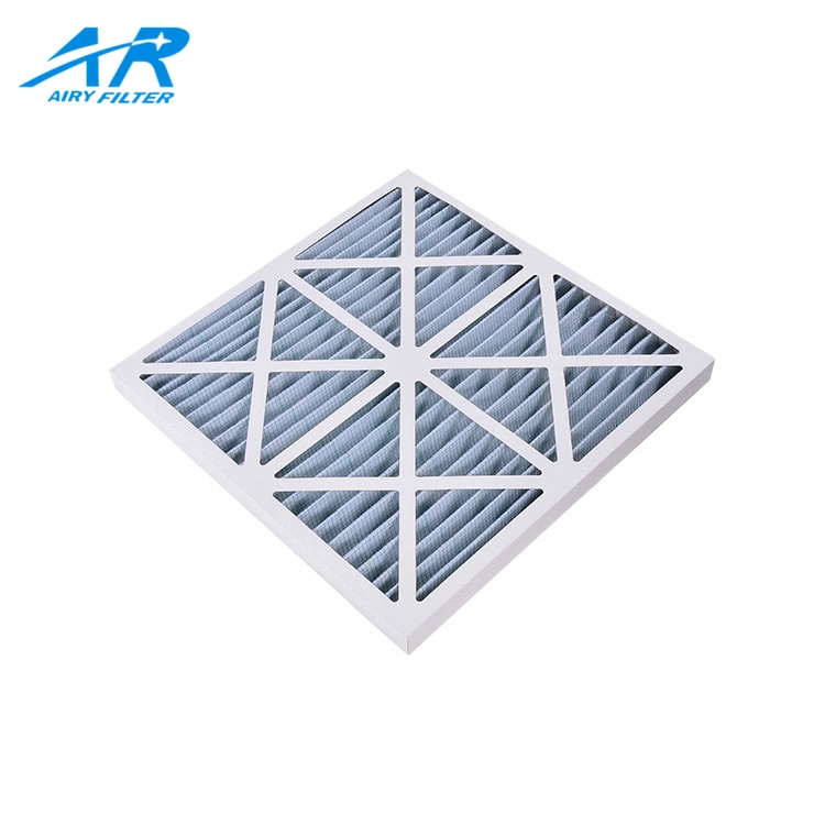 Air Filtration System G4 Paper Frame Foldaway Pre Industrial Box Filter Mesh