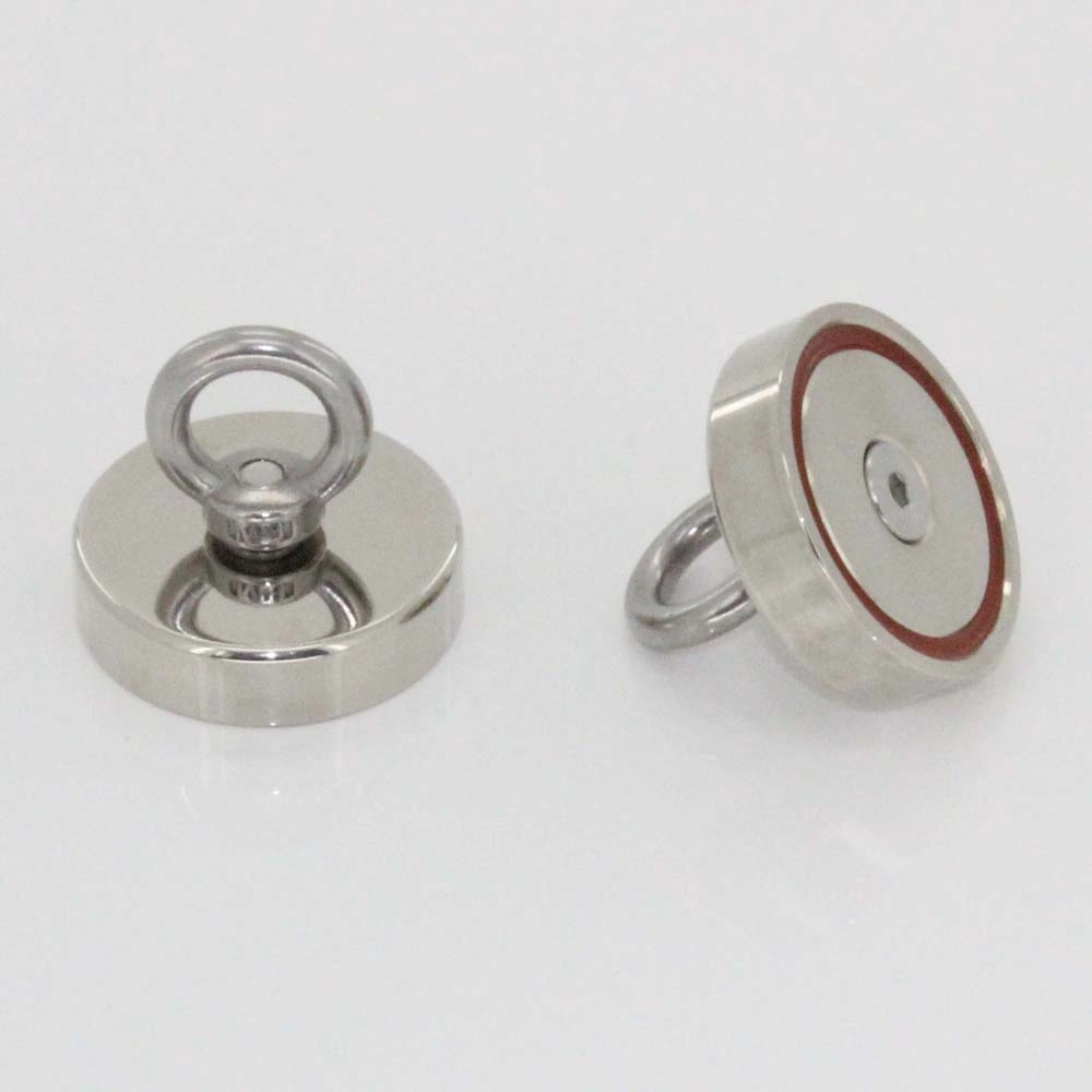 Double Sided Neodymium Pulling Force Super Strong Magnet Fishing Magnet for Magnetic Fishing, Treasure Hunting Underwater