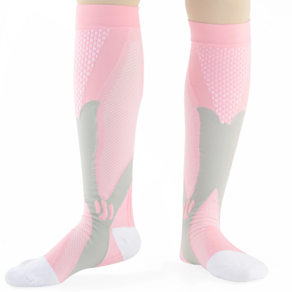 Anti-fatigue Femmes Hommes Sport exécutant vol Chaussettes de compression de voyage