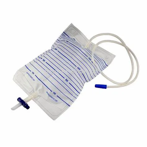 Disposable Sterilize Urine Bag Urine Collection Drainage Bag 2000ml with Push-Pull Valve