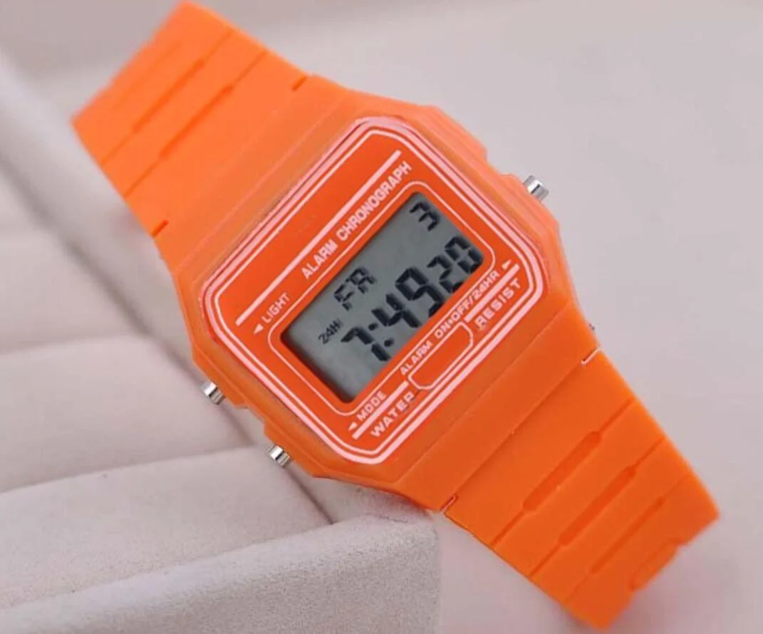 Nuevo diseño de alta calidad Moda reloj de plástico