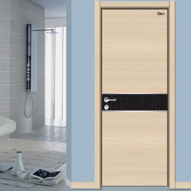 Los diseños de puerta de madera MDF INTERIOR Puerta de PVC para dormitorios
