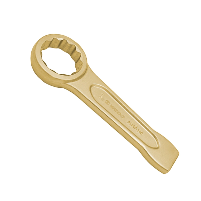 WEDO Aluminium Bronze Non-Sparking Striking Box/Ring Spanner Slogging Wrench Imperial