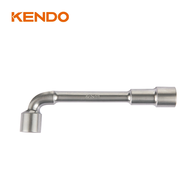 Kendo L-Type Wrench Double-Ended Curved Perforated Hexagonal Mirror Socket Wrench