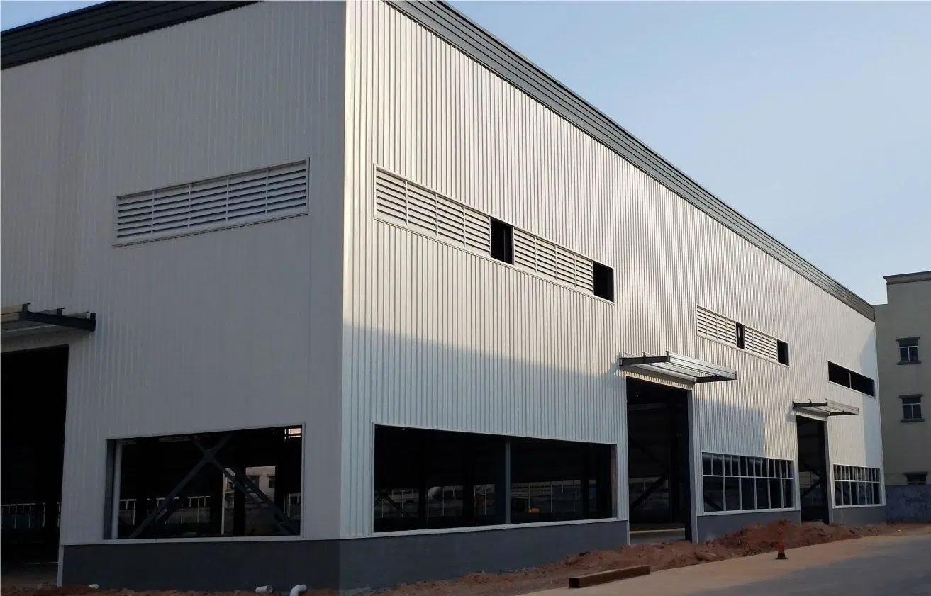 Somalia Steel Logistics Warehouse Projekt / Stahlstrukturlager