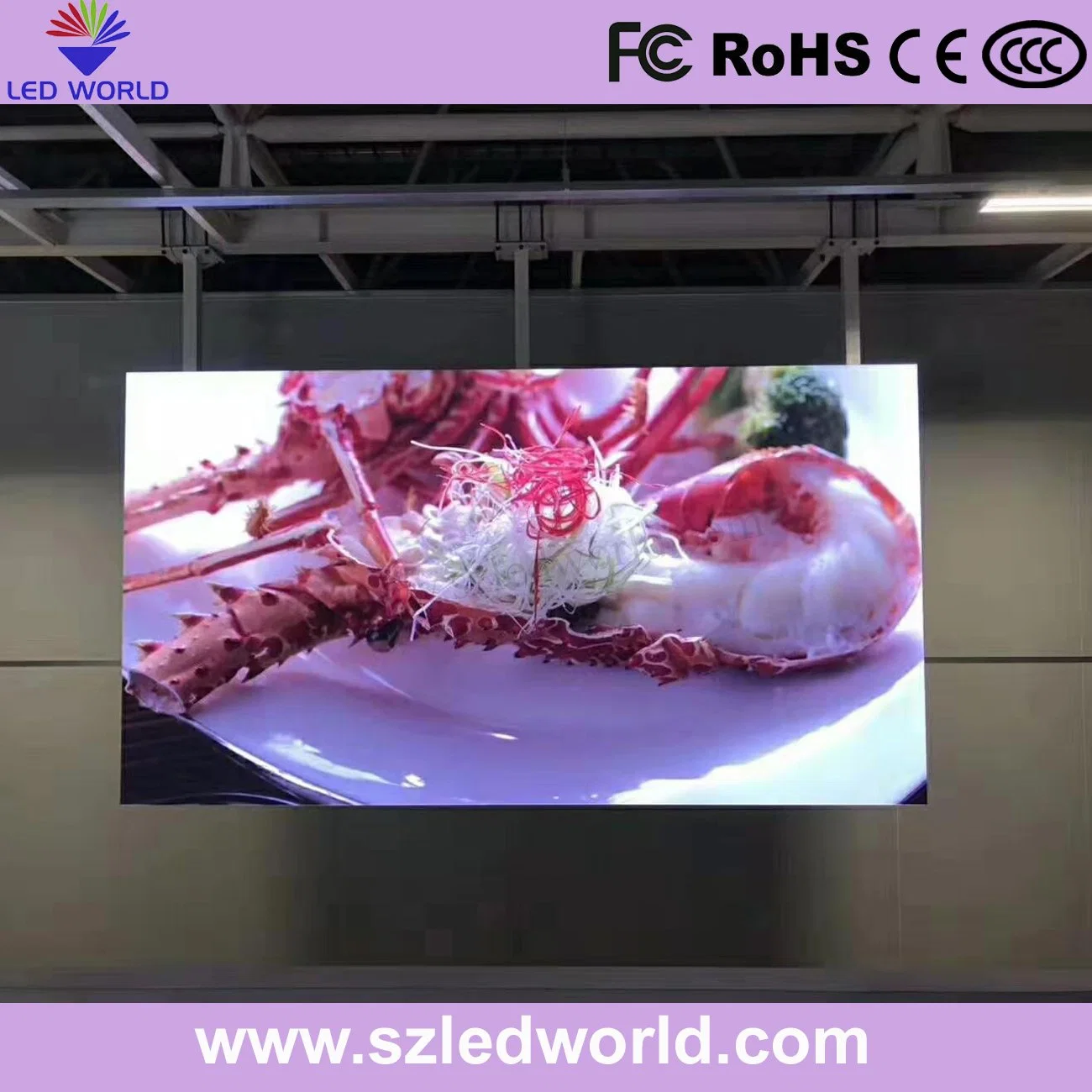 Indoor / Outdoor Full Color SMD Billboard Display Wall LED Sign Wholesale Advertising Board Panel (P2 P2.5 P3 P3.91 P4 P5 P4.81 P5.95 P6 P6.25 P8 P10)
