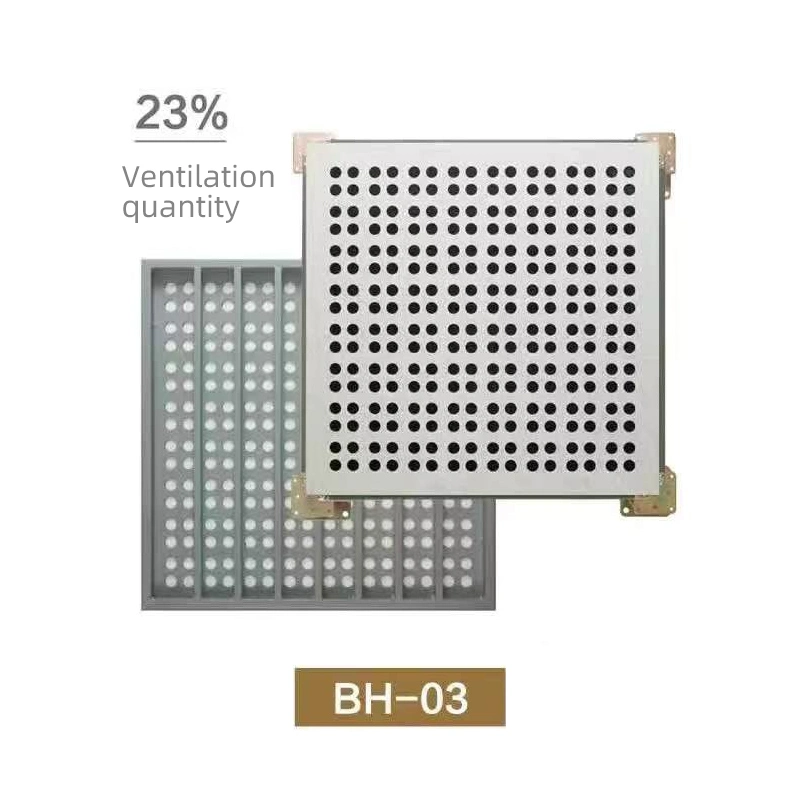 Steel Grille Perforated Access Floor System