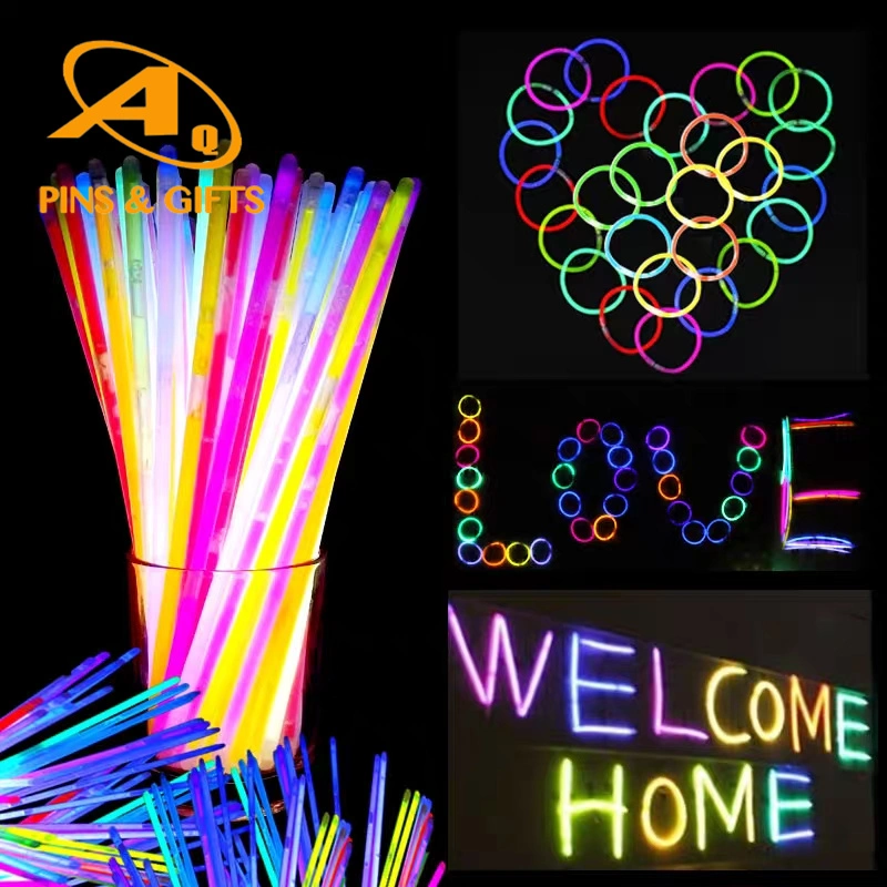 Hot Sales Factory Price Ring Concert 200mm EUA Guangdong strong Campanha de Serviço por grosso de cor personalizada LED intermitente multicolor que acende a festa de espuma Fornece um braço de vela de incandescência