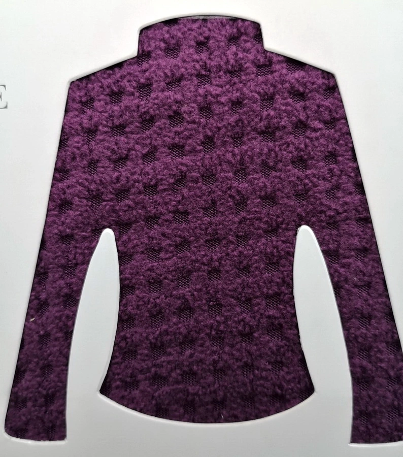 Jacquard Hooded Fleece for Sweatshirt