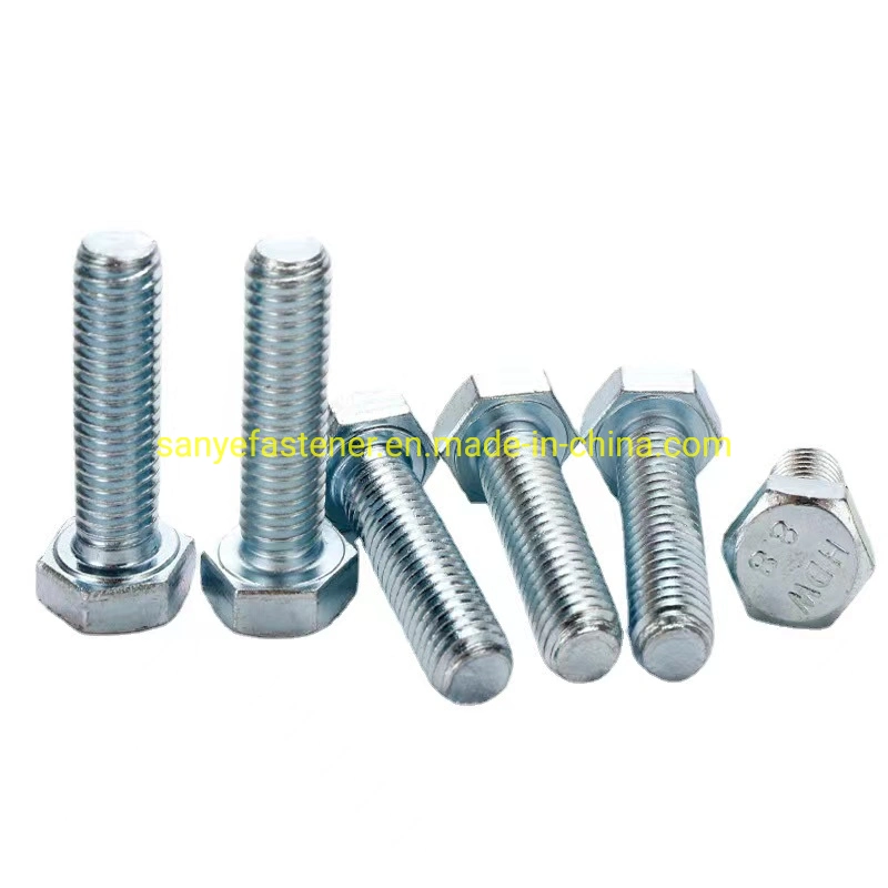 Standard Bolts Carbon Steel Hex Bolt and Nut