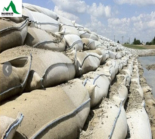 White PP Sandbag Used for Erosion Control System