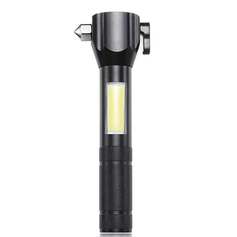 Super Bright Portable LED Flashlight+Powerbank High Powerful USB Rechargeable Outdoor Super Bright Multifunctional Emergency