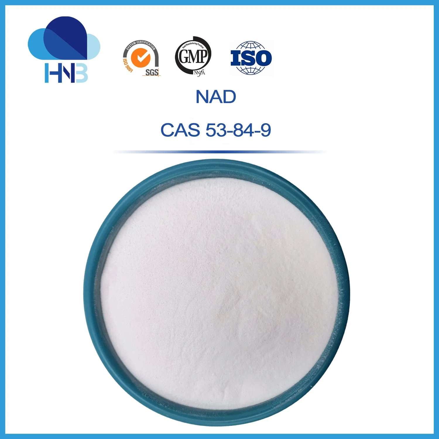 نيكوتيناميد دينوزين دينوكليوتيد CAS 53-84-9 نادل ناد