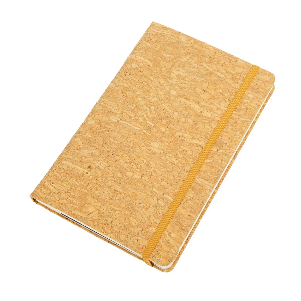 A5 Recycled Journal Hardcover Classmate Lined Paper Cork Paper Notebook