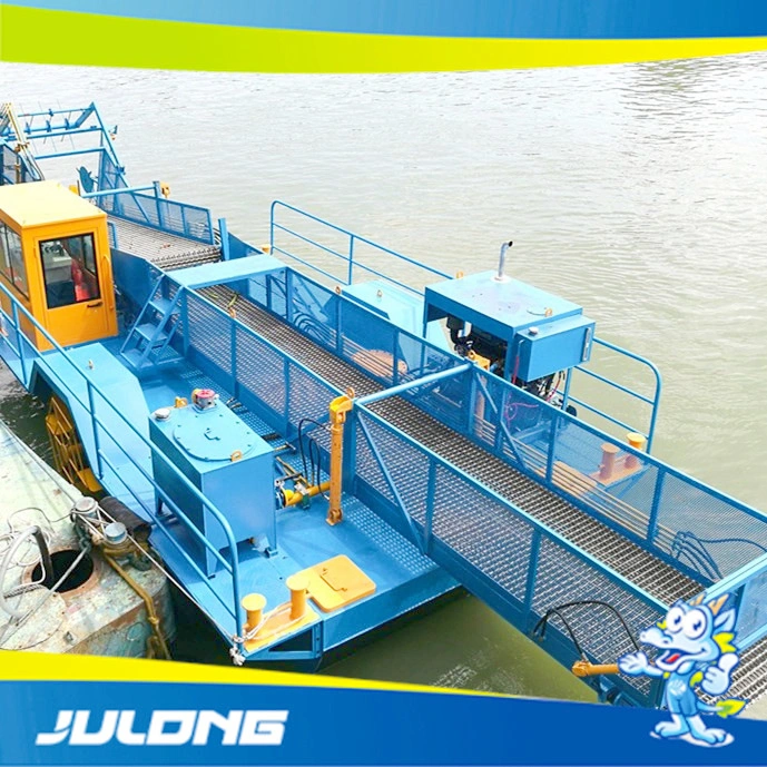 River Aquatic Weed Salvage Ship/Water Hyacinth Harvester/Aquatic Plant Harvester