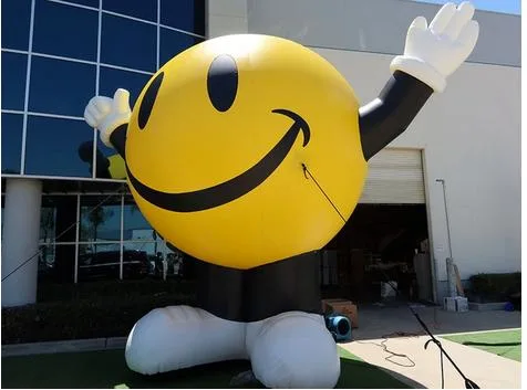 2023 New Custom Inflatable Character Happy Face