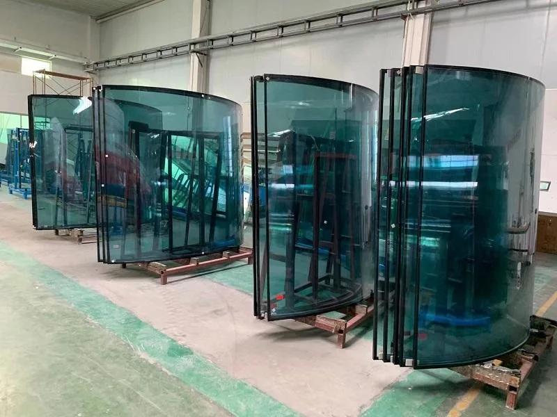 Curtain Wall Double Glazing Window Tempered Low E Insulated Glass