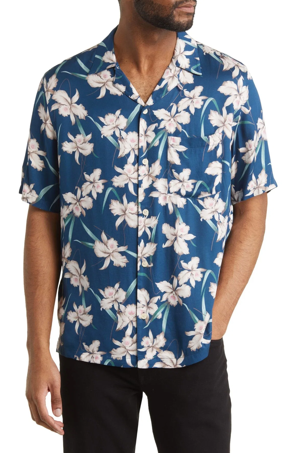 Neue Custom Fashion Herren Shirt Kurzarm Sommer Strand Casual Weiche Baumwolle Bequeme Leinenhemd Hawaiian Großhandel Kleidung