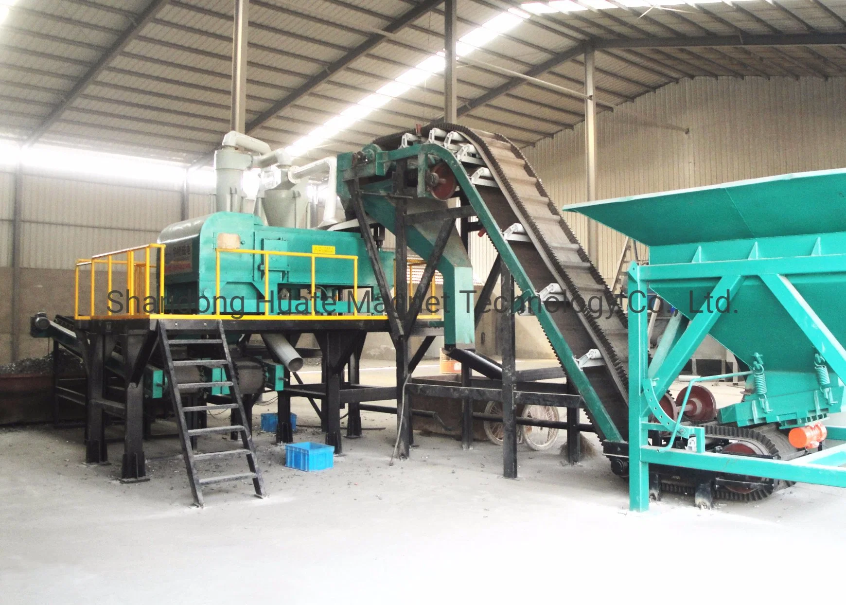 Eddy Current Separator Metal Recycling Machine Sorting Machine Metal Sensor Sorting