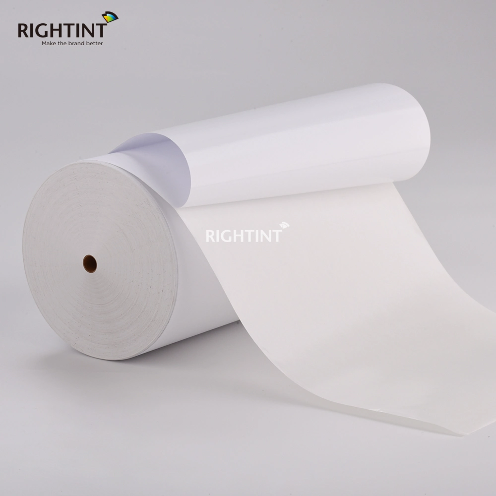 Custom sticker shipping labels rightint Carton economic jumbo roll stickers paper film