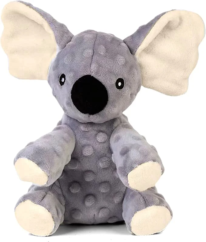 Koala Squeaky Soft Foam Dog Toys with Crinkle Paper for Large Medium Small Dogs