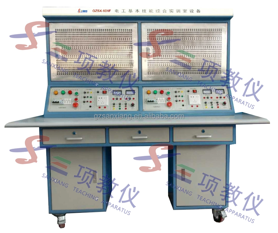 Guangzhou Eletricista formação técnica abrangente e equipamentos de avaliação dos instrumentos de mecatrônica para o Ensino Profissional 601A