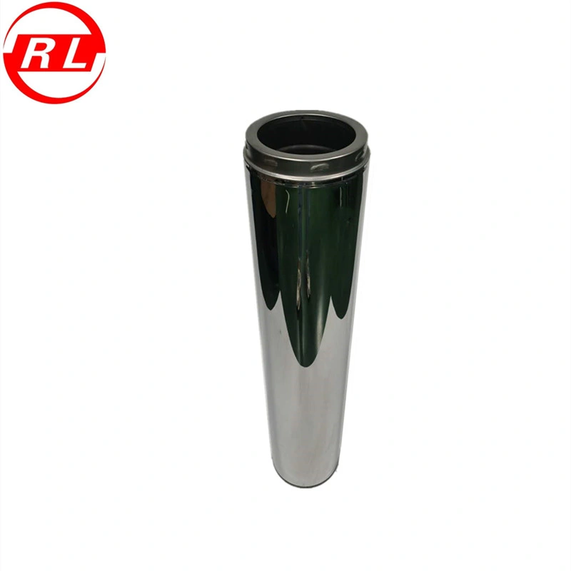 Stainless Steel Twin Wall Chimney Pipe 1000mm Length