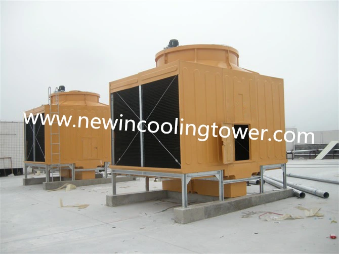 Square Counterflow FRP Cooling Tower for Power Plant 300 Ton