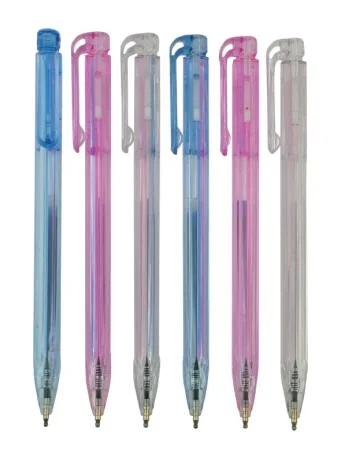 Plastic School Supply Ball Pen with Logo Imprint