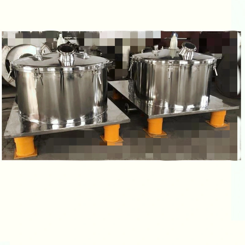 Basket Oil Alcohol Extraction 304 Stainless Steel Centrifuge Machine Factory Price