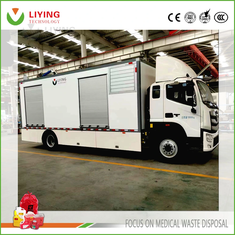 Professional No Waste Water Produced Medical Waste Disposal Equipment Vehicle