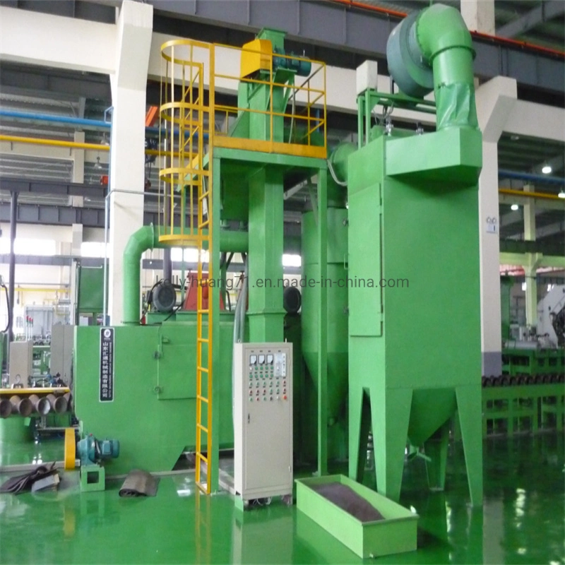 Shot Blasting Machine for Cleaning External of Steel Cylinders