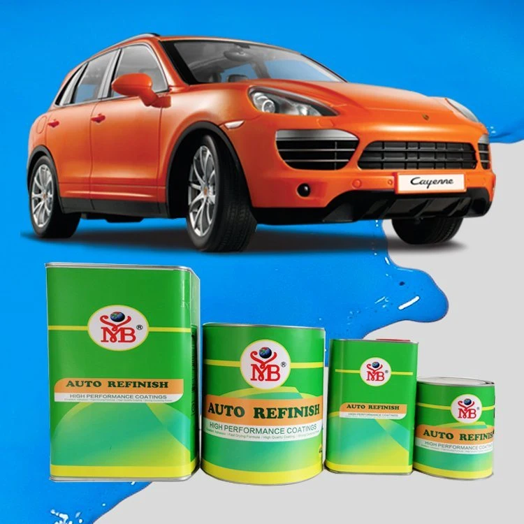 High Solid Content Car Paint Manufacturer 1K 2K Refinish Paint for Auto Body Repair Coating