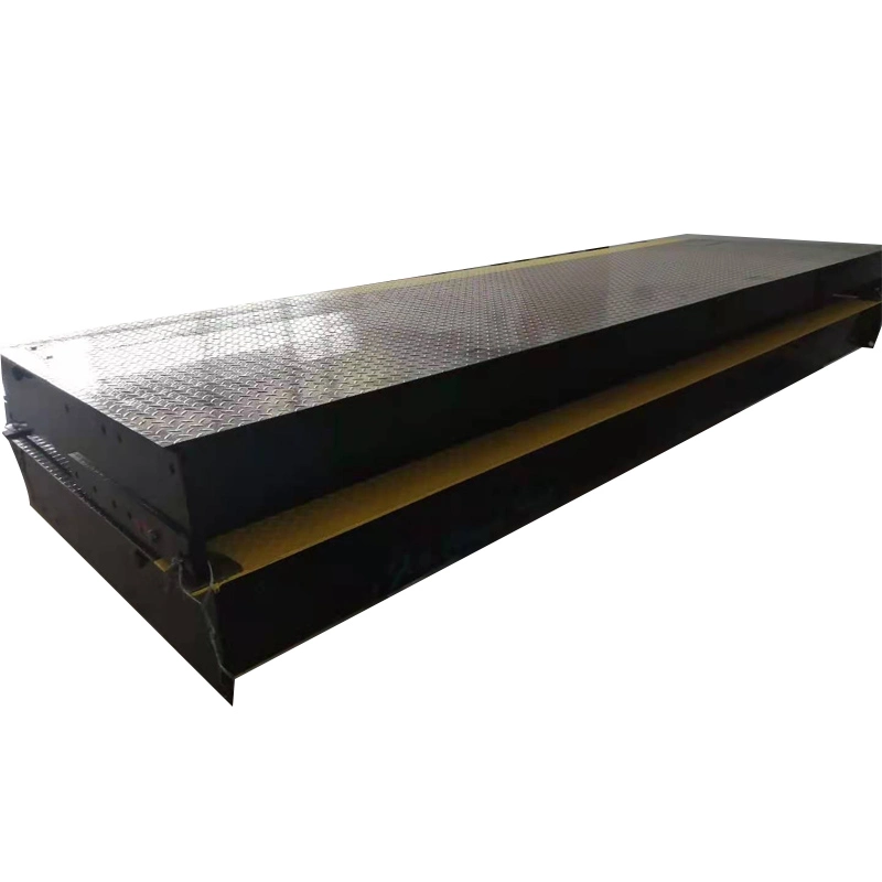 18m 100t Heavy Duty Truck Scale Weighbridge with Checker Plate