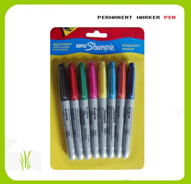 Permanent Marker Pen Set for Office Supply