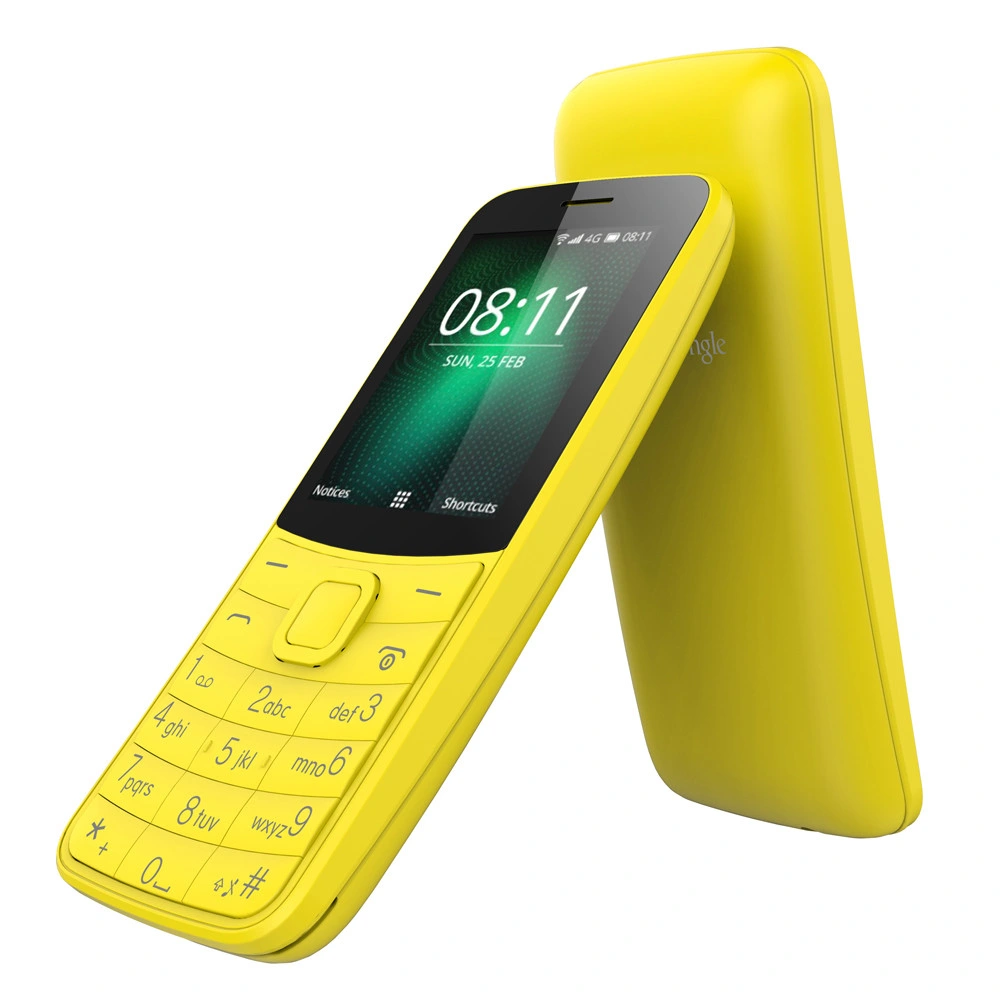 Low Moqs 2.4 polegadas 3G Feature Phone Banana