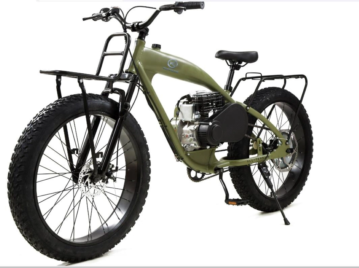 85cc Speichen Rad-Gas-Tank Fahrrad mit Scheibenbremse