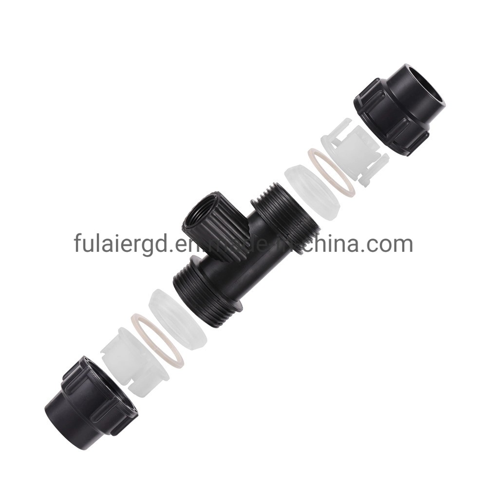 20~50mm Garden Agriculture Irrigation Quick Coupling Water Pipe Connector PE PVC Tube Fittings